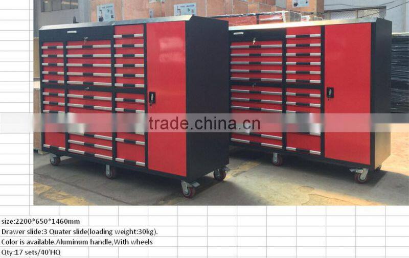 Quality Heavy duty steel storage tool work bench with drawers