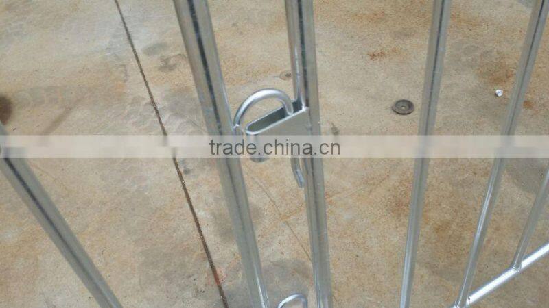 discount hot dipped galvanized after welding tube frame crowd control barrier road barrier steel barrier