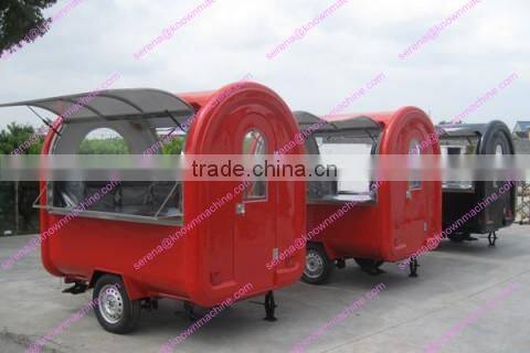 popular street food vending cart/commercial food carts/mobile food cart