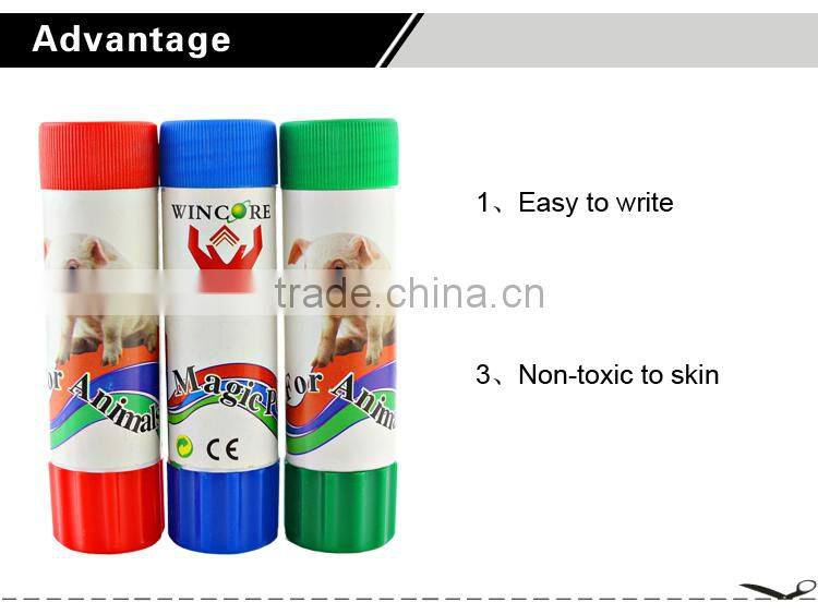 Colored veterinary animal marker marking crayon animal body mark crayon