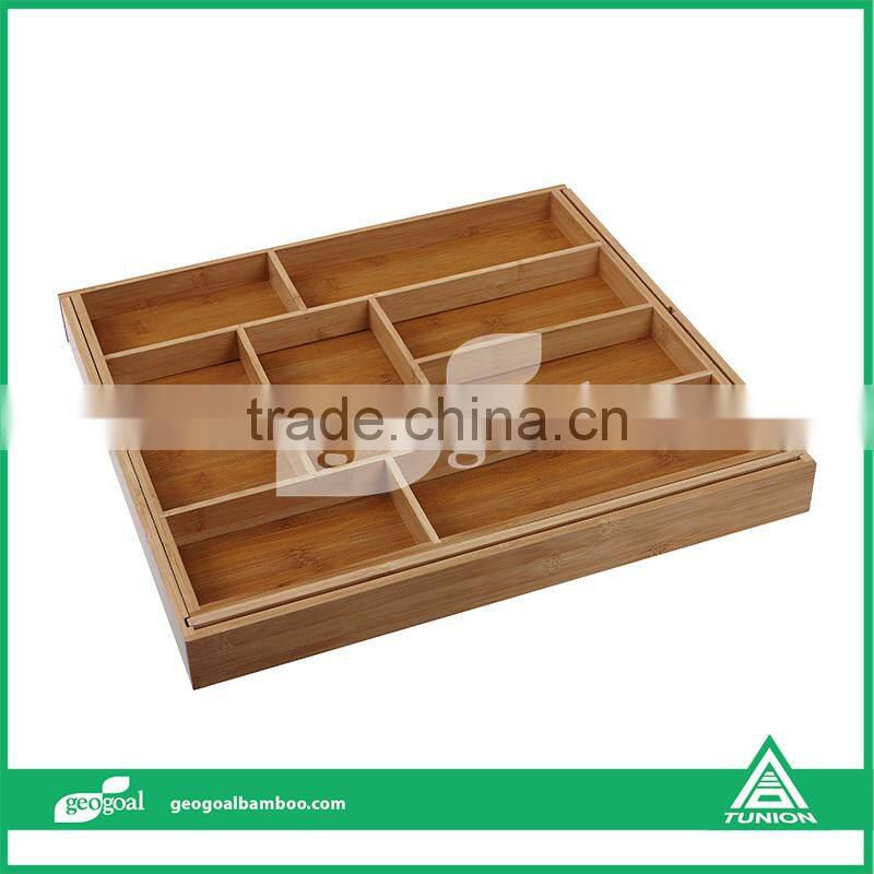 best seller good quality bamboo utensil organizer