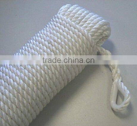 3-strand twist nylon rope