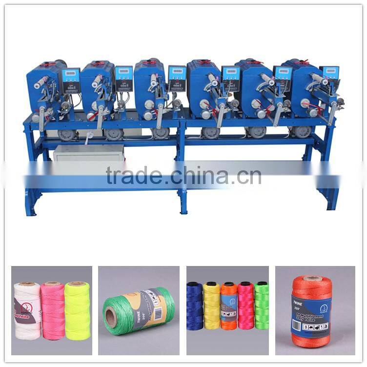PLASTIC TWINE TWISTER MACHINE TWISTER+WINDER (9kg spool) : https://youtu.be/r-nA2tYRpuI