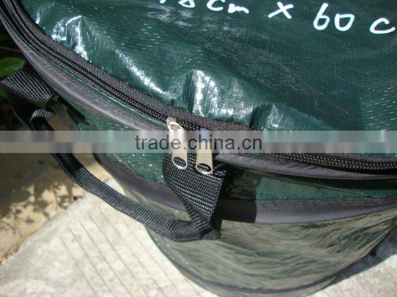 plastic PP PE pop up bag UV resistant heavy duty REACH standard