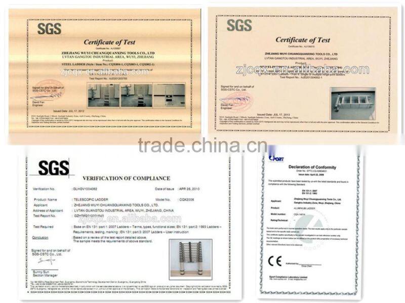 4 step ladder with tool tray