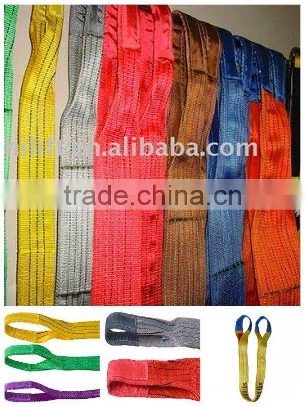 Double layer Flat webbing sling