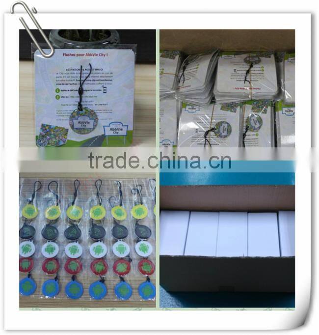 NDEF format NFC Crystal Epoxy tag