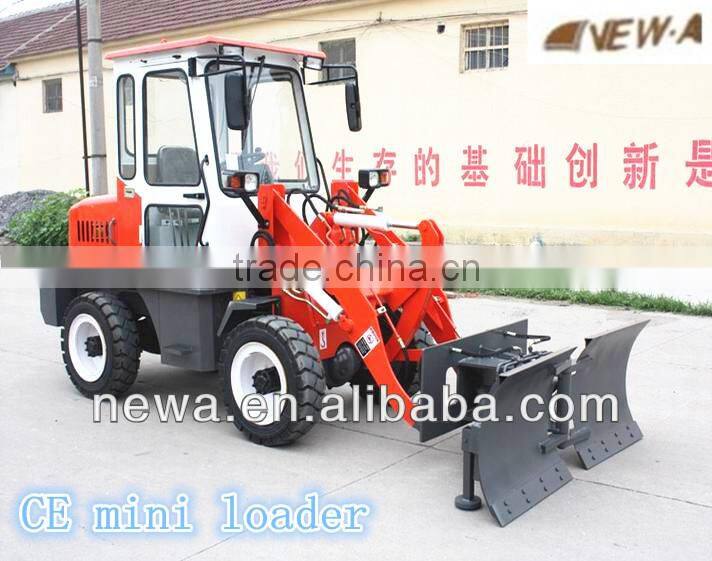 CE 0.8ton mini front wheel loader
