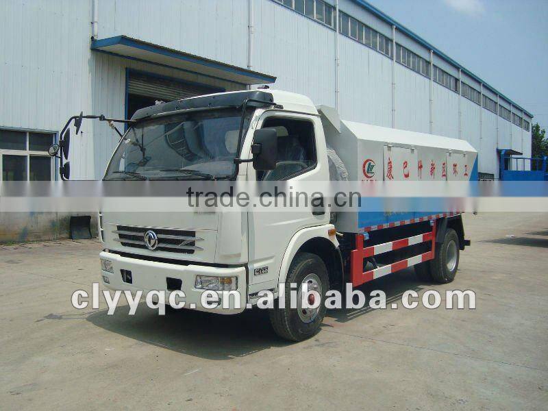 Dongfeng hermetc garbage tipper truck