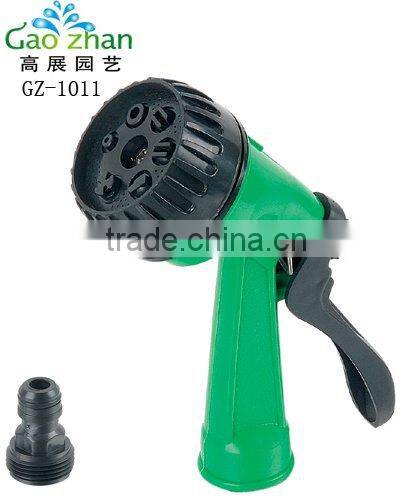 7-pattern water nozzle spry gun for garden or car washing