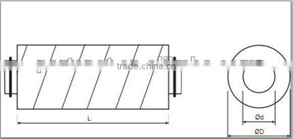 duct silencer for construction