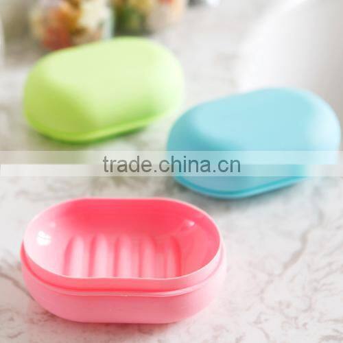 Soap Dish Case Holder Container Box F Home Travel Outdoor Hiking Camping Plastic