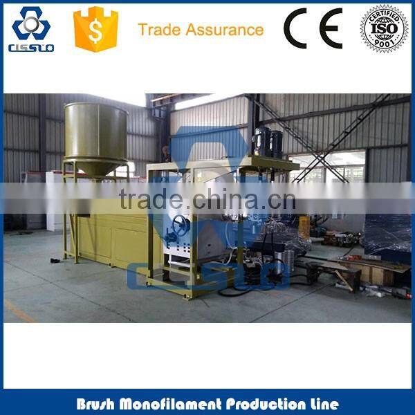 CE STANDARD HIGH PERFORMANCE BRUSH MONOFILAMENT EXTRUSION MACHINE