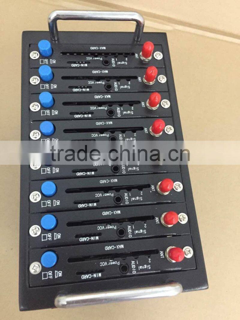 Bulk sms sending MC52i modem pool 8 ports bulk sms machine