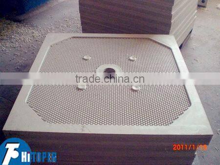 High quality stainless steel filter press plate.