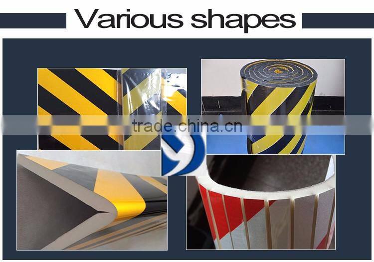 Wholesale Fireproof black and yellow parking protector for column and wall