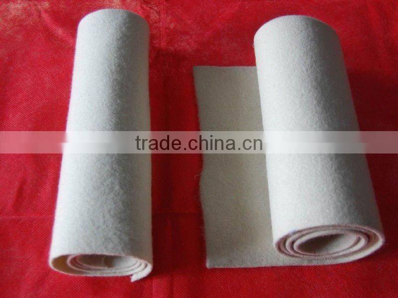 100% melton felt wool fabric