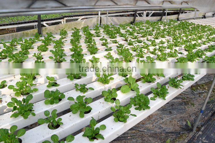 PVC Hydroponics square tube Industrial Hydroponic System