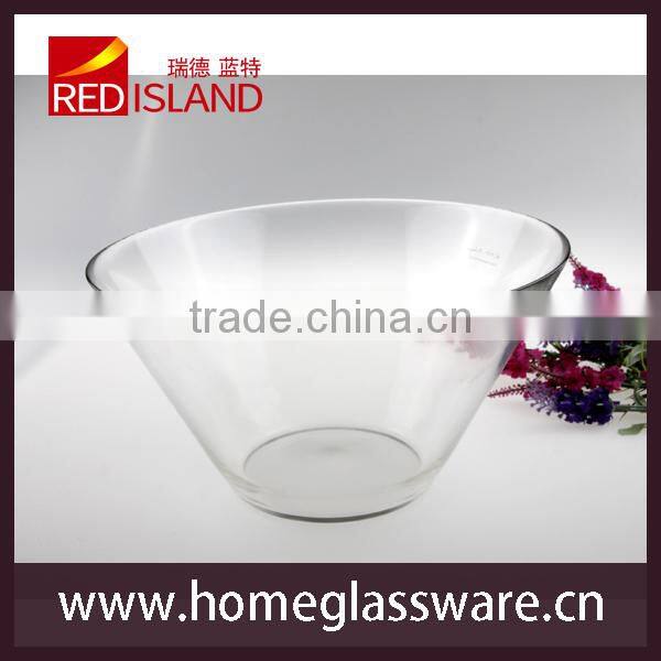 hot sale clear glass bowls for salad&soup
