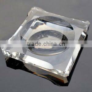 waterproof engraved crystal ashtray