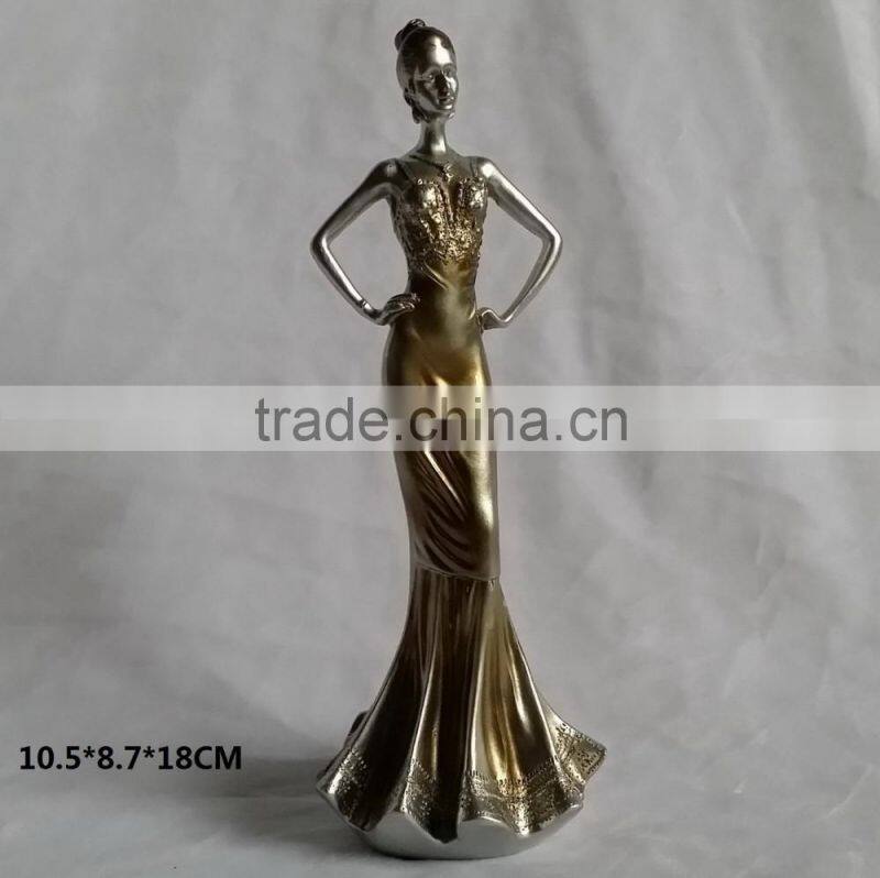 polyresin model ,lady figure