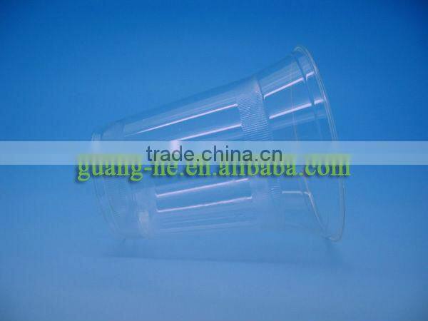 Eco cold drink cup 10oz 300ml of polylactide Raw Material disposable plastic cup