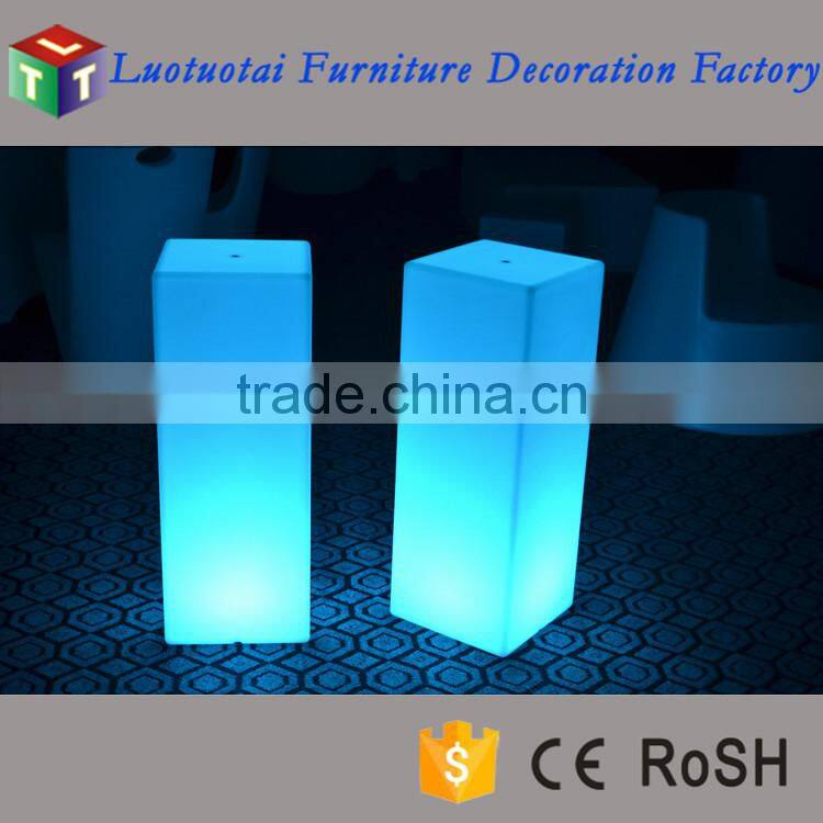 RGBW color change wedding decorative led column/pillar