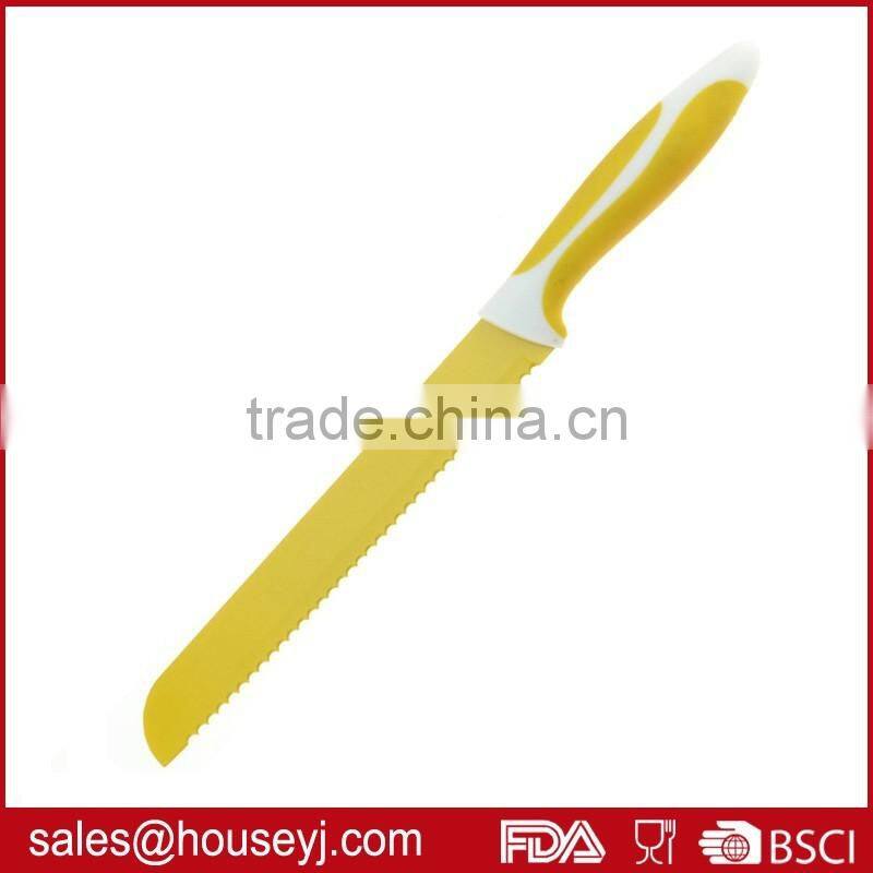 Set of 5pcs knife set non stick color kitchen knife with EVA box packing colorful kitchen utensil