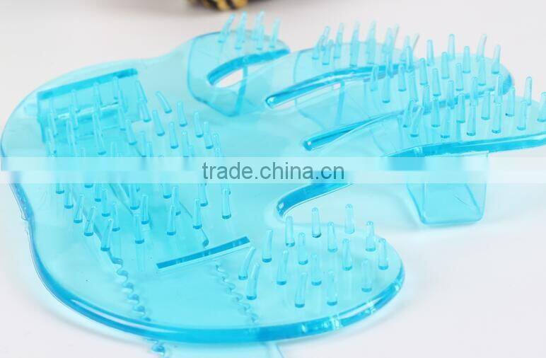 CY109 Wholesale Dog Bath Gloves Pet Massage Brush Pet Grooming Brush