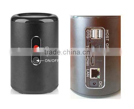 Unique Mini Size Android TV Box Support 2K/4K TV RK3288 A12 Quard-core 1.8Ghz Android 4.4 Smart TV Box Build-in Camera With BT