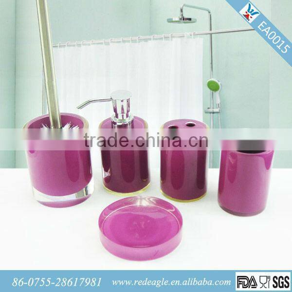 Cheap 5 star high quality hotel amenity bathroom accessories
