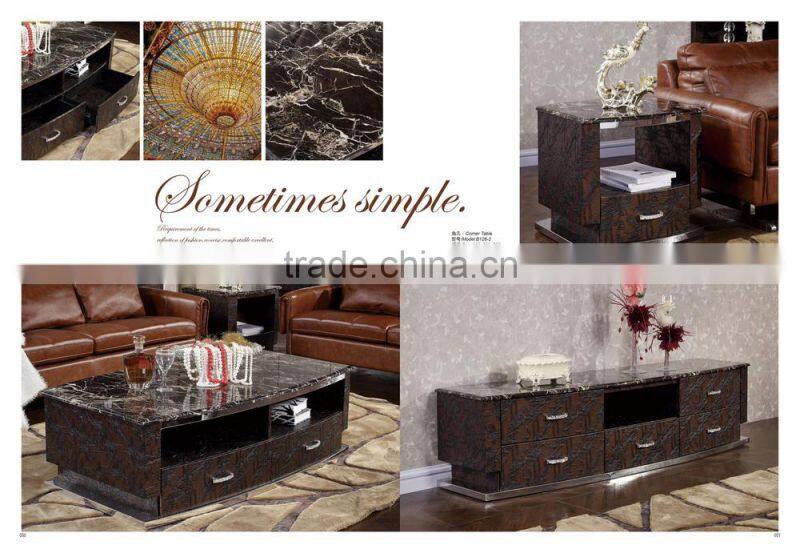 2015 best seller wooden wine cabinet /stainless steel Display Cabine C126