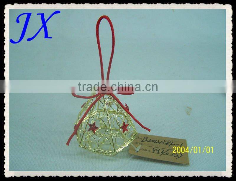 Gold and silver iron box adornment collection small gift box