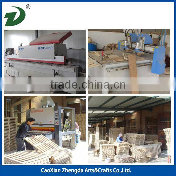 Oil Chinese catalpa wood grid three layers of cabinets