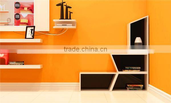 living room wall Wood Cube Shelf OEM ice cream packing paper cup