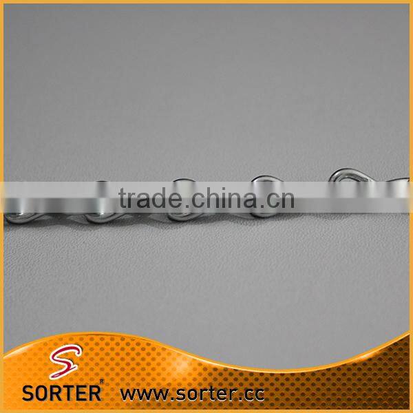 2mm electric galvanized single jack chain