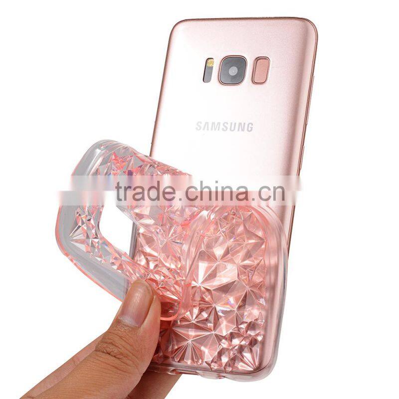 beauty crystal leather phone cover for Samsung s7 s7plus/s8 s8 plus