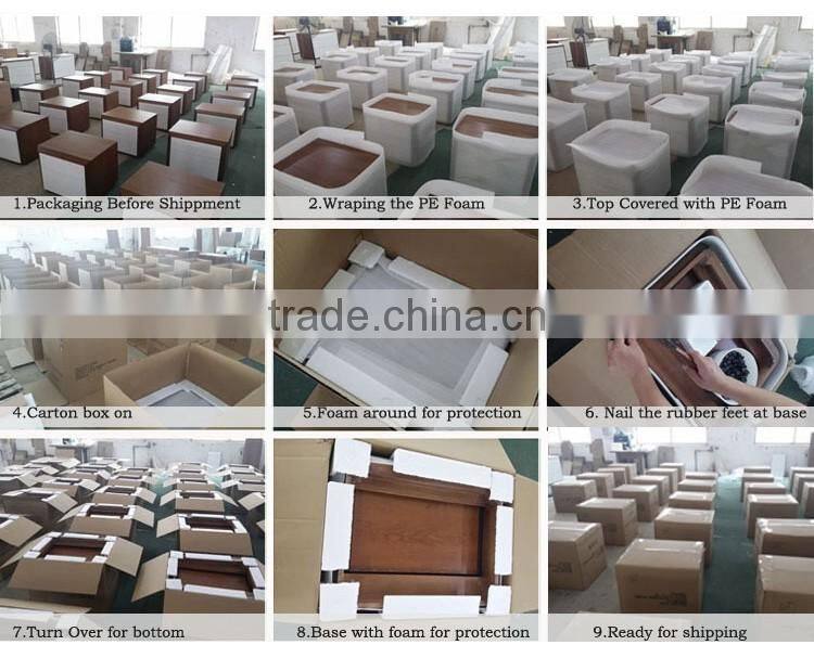 2016 modern metal decorating furniture design plywood box bed and cabinet sets