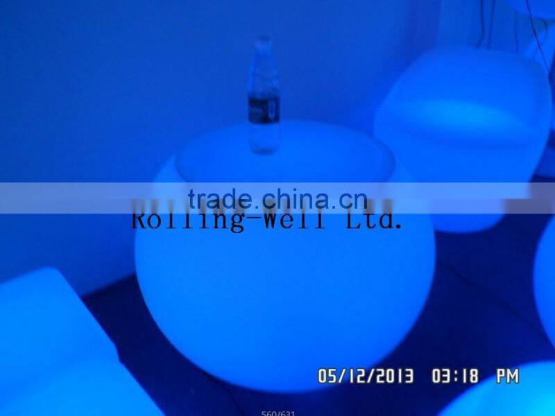 LED study table / LED buffet table / rechargeable color changing table