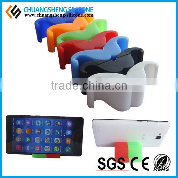 New Silicone Nifty Beard Mustache Mobile Phone Stand