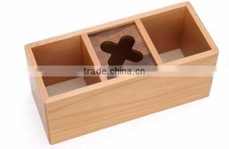 Modern beauty wooden storage box