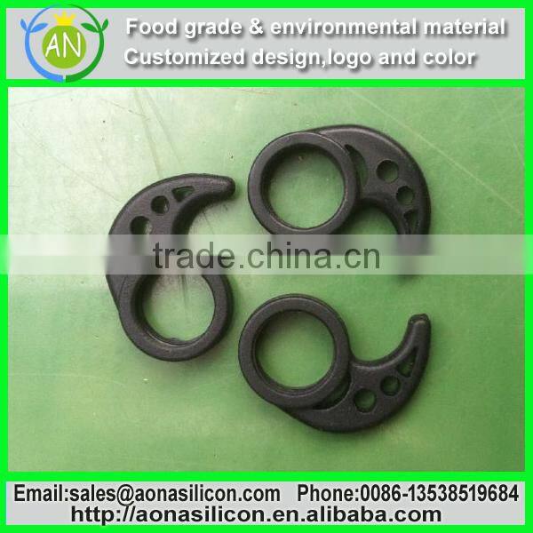 Free samples silicone headphone comfortable anti-slide case