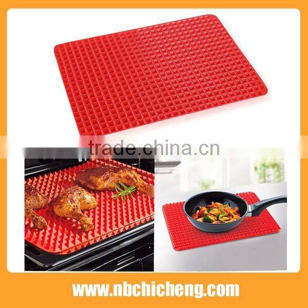 Silicone Barbecue Mat, Heat Resistant Mat, Non-slip Barbecue Mat
