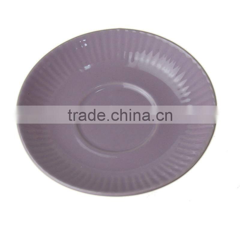 2014 Fashion ceramic 280ml coffee cup saucer