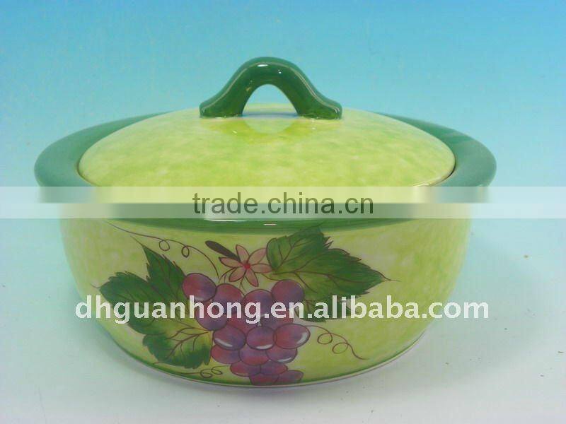 Good quality ceramic soup set