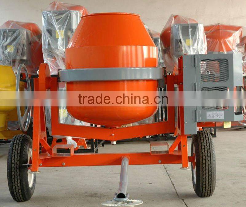 tilting cement mixer