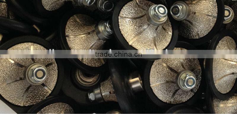 Vacuum brazed Diamond Hand Profilers for stone edge