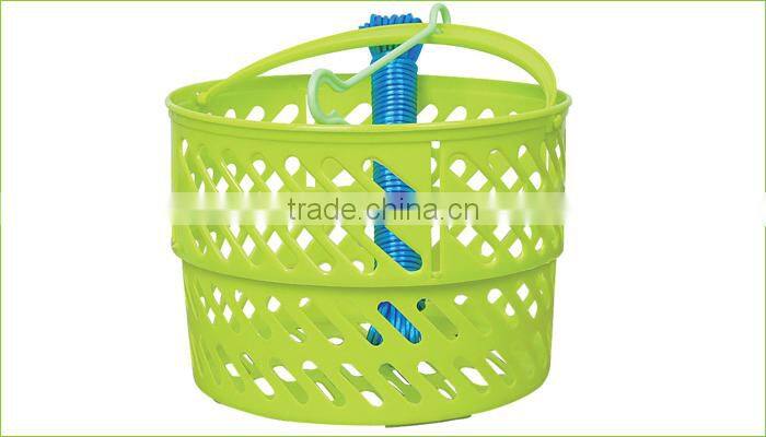 handle plastic basket storage plastic laundry basket