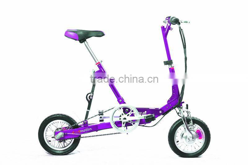 12 inch electric folding bike with aluminum frame