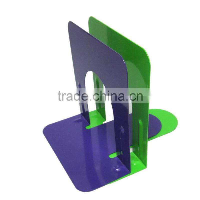 High quality colored simple design 5"metal desktop book stand